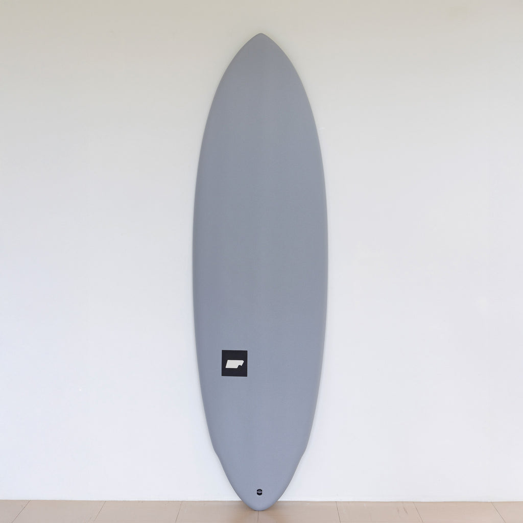 【西濃運輸営業所どめ】（中古）HSソフトボード 6'0" ツイン ワックスフリー Gray