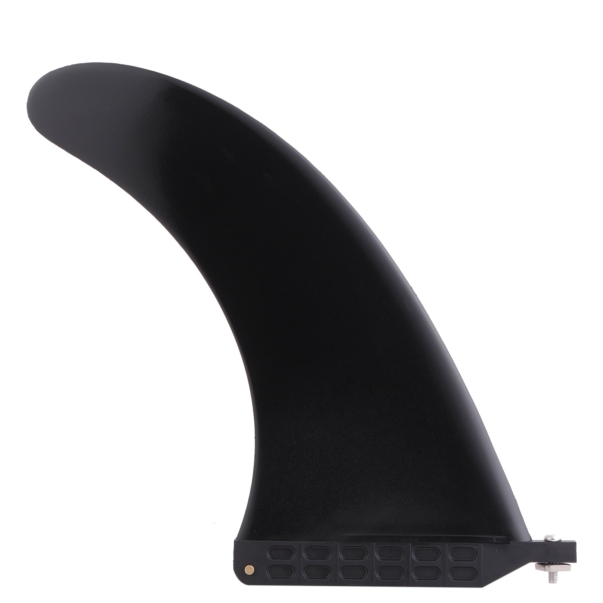 新品未使用シングルフィン10インチ　ブラック、 スクリュー付き 公式】プラスチック シングルフィン 6.5